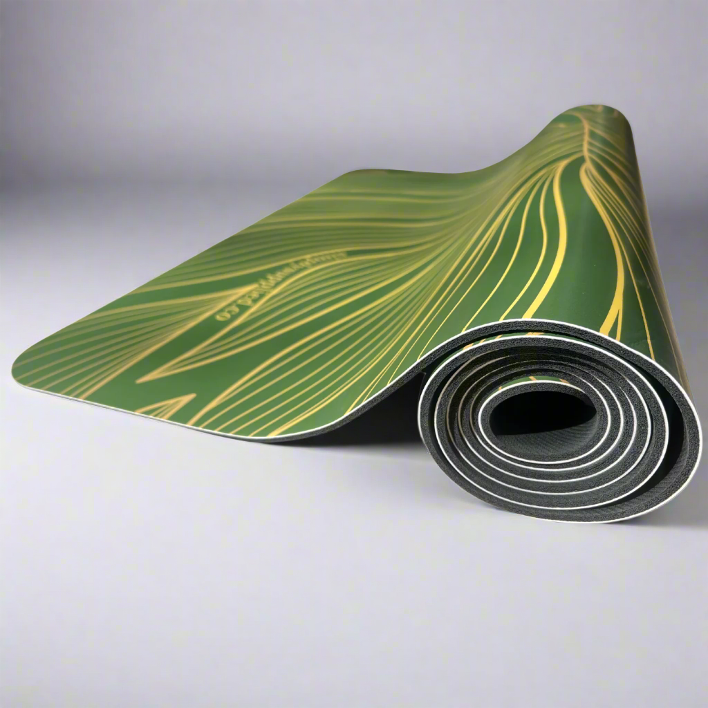 Luxury Yoga Mat | Non-Slip Coconut PU | Fitness Mat