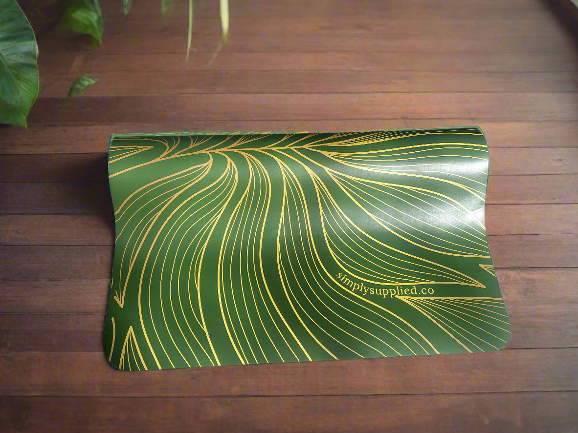 Luxury Yoga Mat | Non-Slip Coconut PU | Fitness Mat