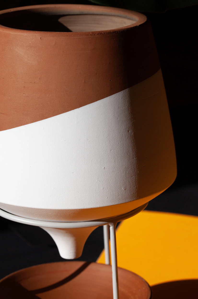 Ponder Pot - Oversized and Mini Sizes - Modern Terracotta
