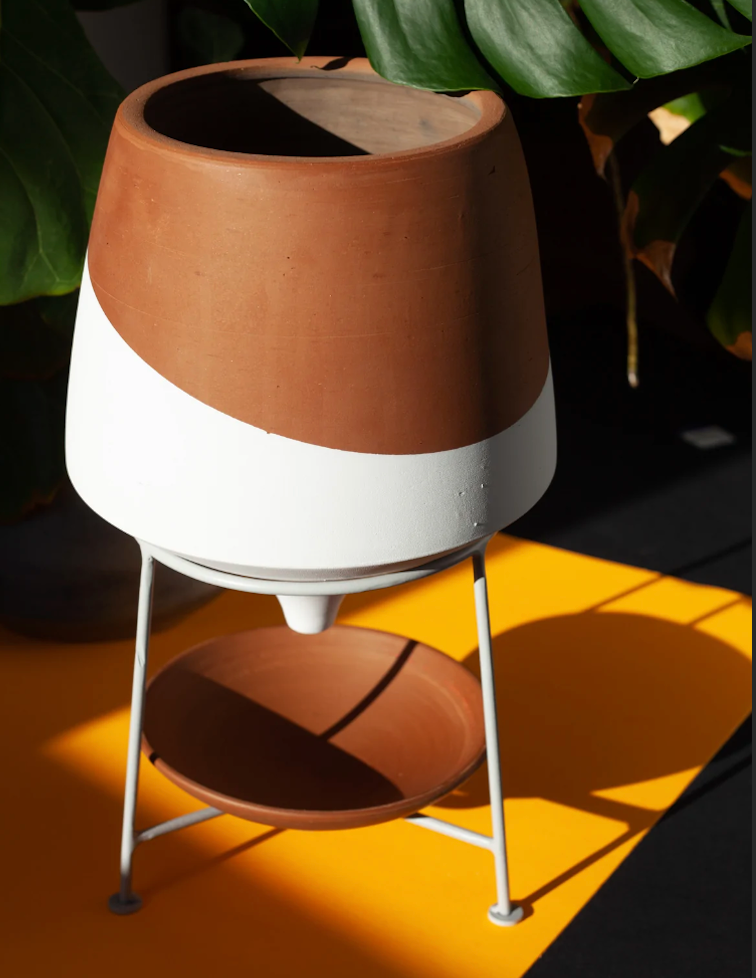 Ponder Pot - Oversized and Mini Sizes - Modern Terracotta