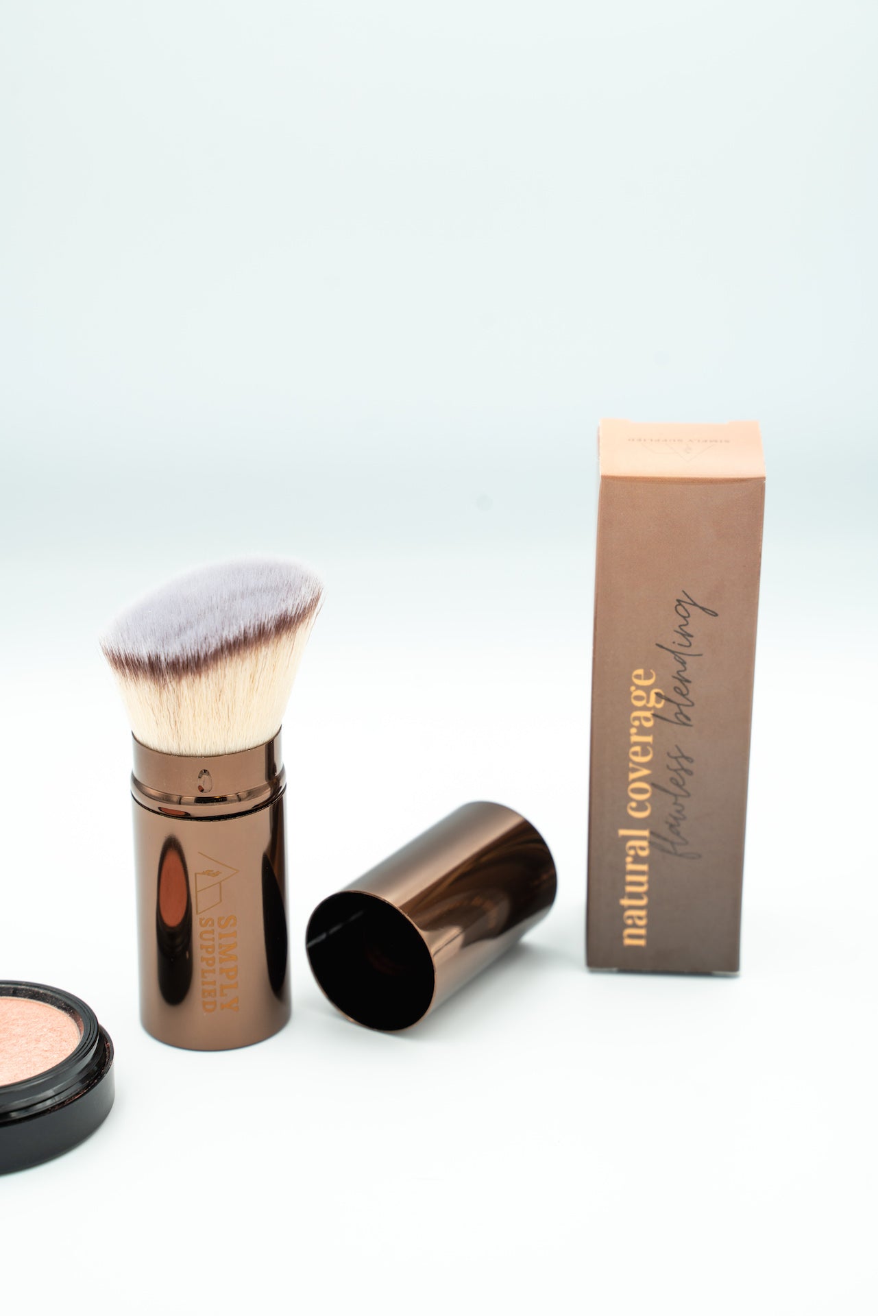 Retractable Kabuki Makeup Brush