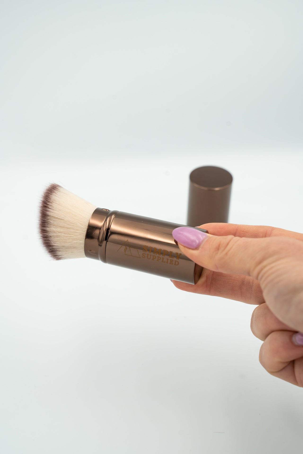 Retractable Kabuki Makeup Brush