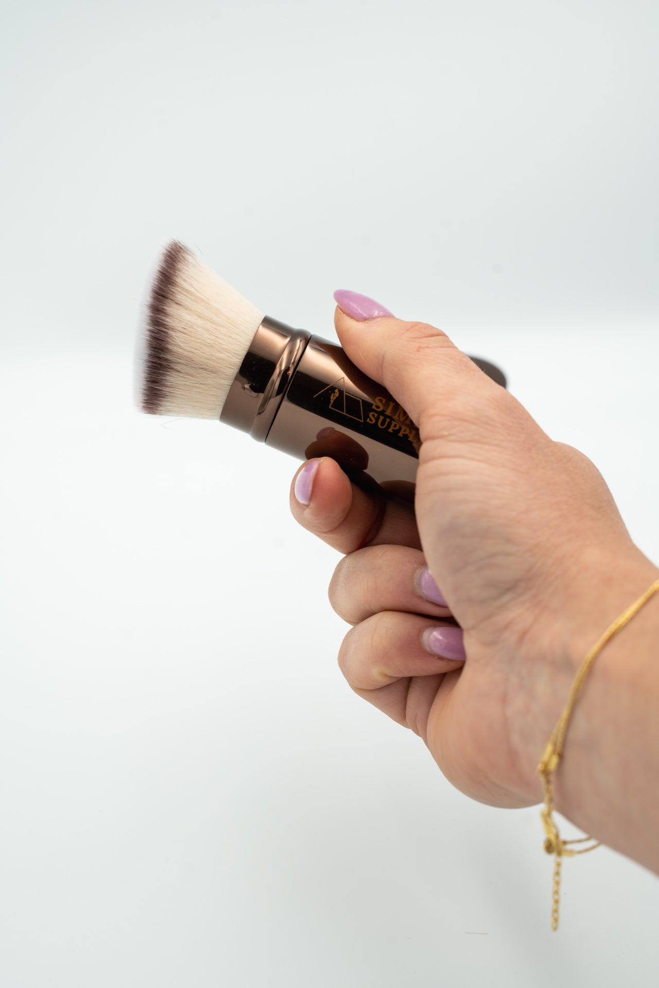 Retractable Kabuki Makeup Brush