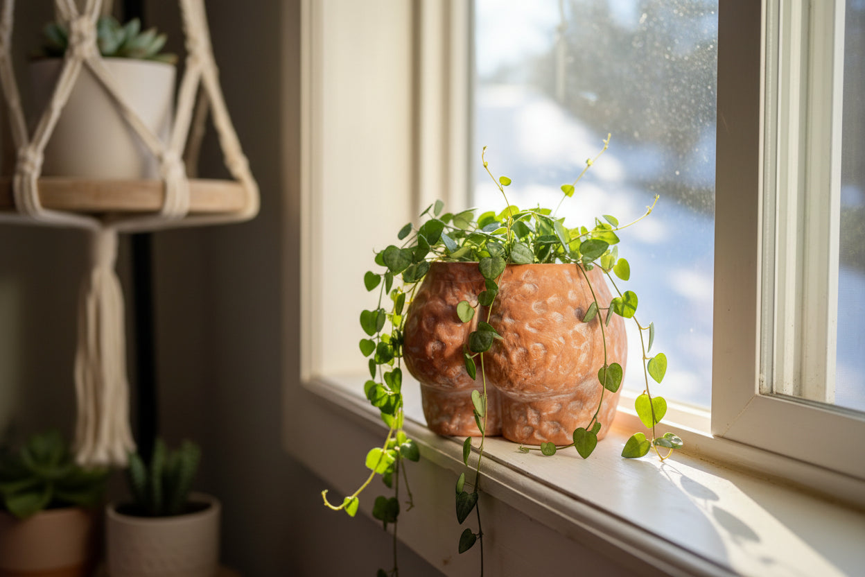 Dimbled Butt Planter - Body Positive - 6" Terracotta Art