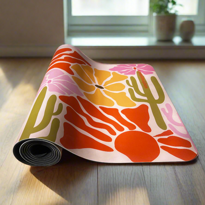SUNDARA Yoga Mat | Non-Slip, Sweat Resistant |