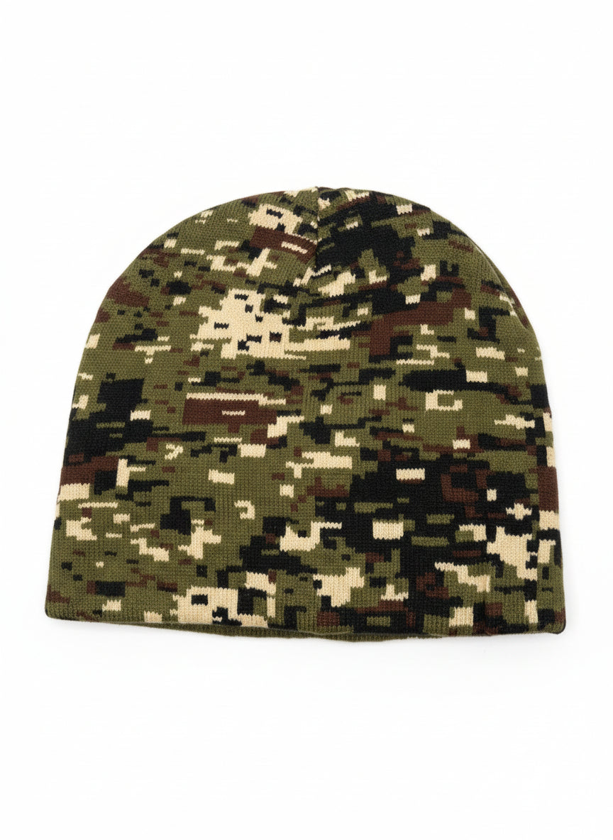 Digital Camo Beanie | Winter Hat