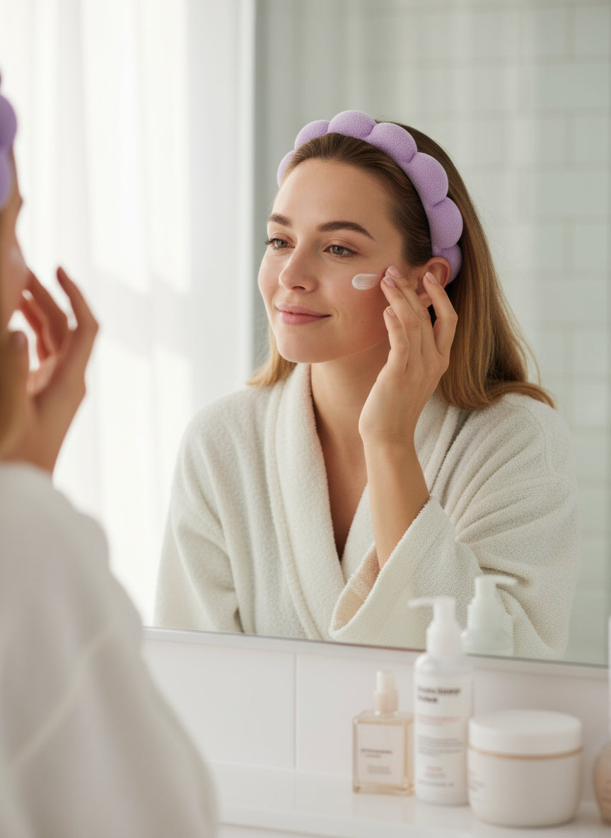 Puff Headband | Makeup Routine | Stocking Stuffer Gift