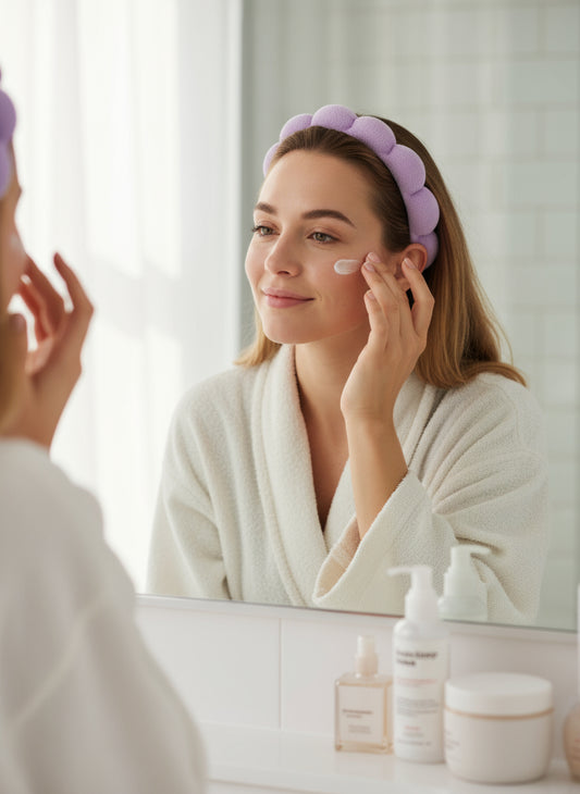 Puff Headband | Makeup Routine | Stocking Stuffer Gift