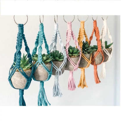 Macrame Car Hanger for Plants